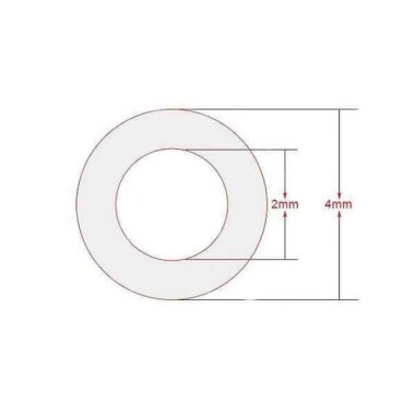 3D Yazıcı PFTE Boru - 1.75mm Nozzle Besleme - 3