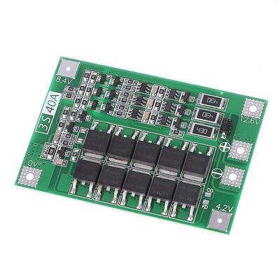 3S 40A 18650 Lipo Pil Balans Devresi BMS Modülü - 1