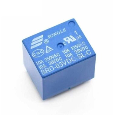 3V 10A Röle 5 Pin - Songle