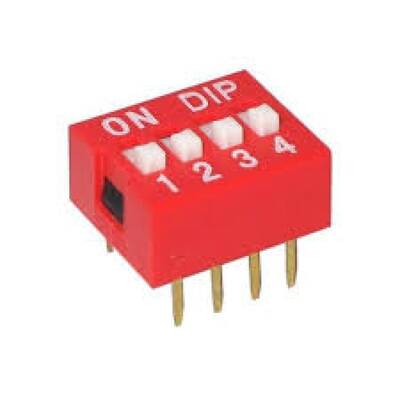 4 Pin Dip Switch - 1