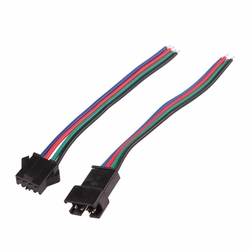 4 Pin Jst Kablo 20cm Erkek-Dişi Takım - 1