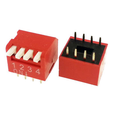 4 Pin Piyano Dip Switch - 1