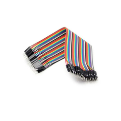 40 Adet Erkek-Erkek Jumper Kablo 20cm - 1