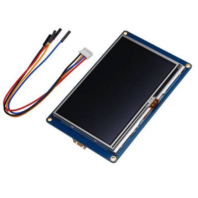 4.3 Inch Nextion HMI Akıllı Dokunmatik TFT Lcd Ekran - 16MB Dahili Hafıza NX4827T043 - 2