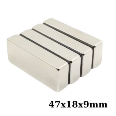 47x18X9mm Neodyum Güçlü Mıknatıs - Neodim Magnet - Görsu Elektronik