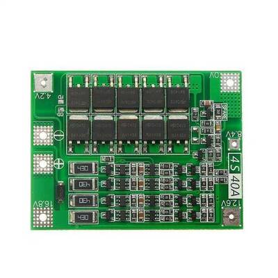 4S 40A 18650 Lipo Pil Balans Devresi BMS Modülü - 1