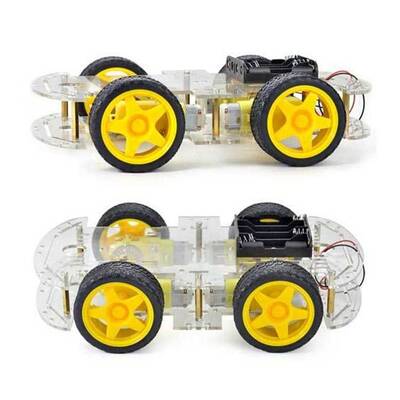 4WD Robot Araba Kiti - 1