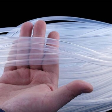 5 Metre Esnek Kauçuk Şeffaf Hortum - Silikon Tüp ID 6mm X 8mm OD - 3