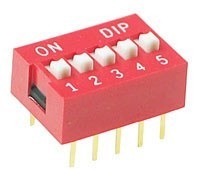 5 Pin Dip Switch - 1