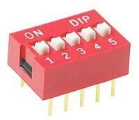 5 Pin Dip Switch - 1