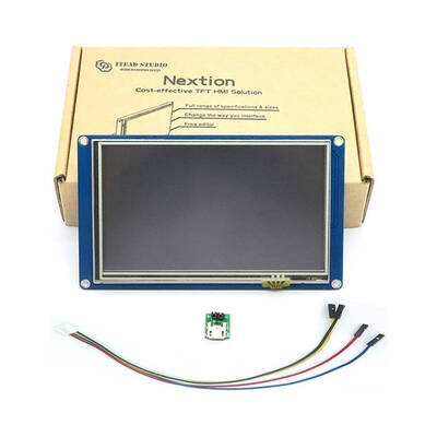 5.0 Inch Nextion HMI Dokunmatik TFT Lcd Ekran - 16MB Dahili Hafıza NX8048T050 - 2