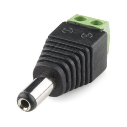 5.5x2.5mm DC Power Erkek Plug Jack - 1