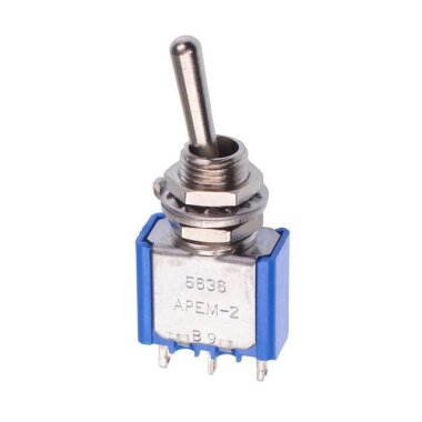 5636 ON-OFF 3 Pin Toggle Switch - Apem