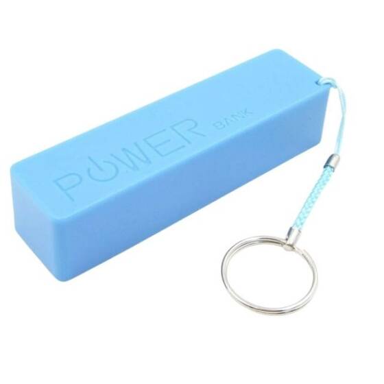 5V 1A 1X18650 Pil Metal DIY PowerBank - 1