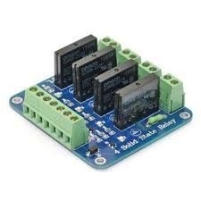 5V 4 Kanal Solid State Röle Kartı (5V 2A) (Geliştirme Kartlarıyla Uyumlu) - 1