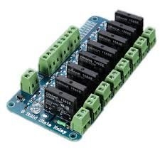 5V 8 Kanal Solid State Röle Kart (5V 2A) (Geliştirme Kartlarıyla Uyumlu) - China