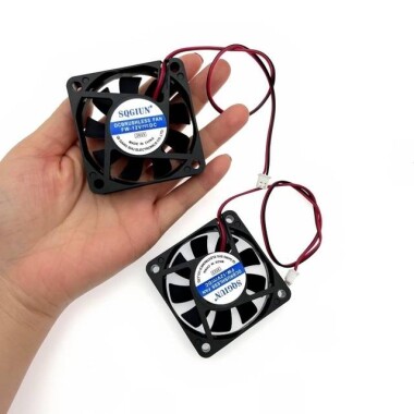 5V DC 0-22A 6015 Yağ İçeren Fan-XH2-54-2P 30cm Kablo Boyutu:60x60x15mm - 3