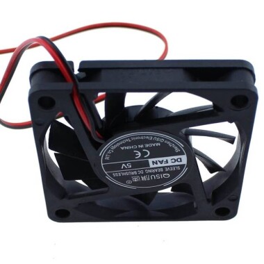 5V DC 6010 Çift Bilyalı Fan-XH2-54-2P 30cm Kablo Boyutu:60x60x10mm - 2