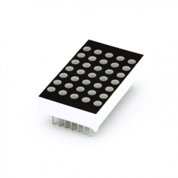 5x7 Dotmatrix Anot (52x33mm) 5mm Led - Kırmızı - 1