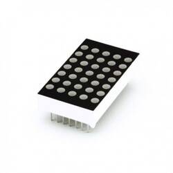 5x7 Dotmatrix Ortak Katot 52x33mm 5mm Led - Kırmızı - 2