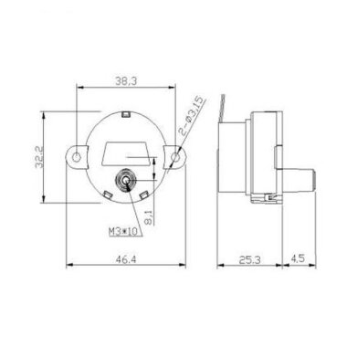 6-12V 7.5RPM Plastik Dişli Redüktörlü Motor - 3