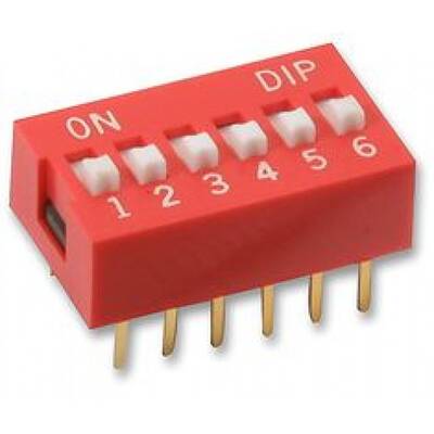 6 Pin Dip Switch - 1