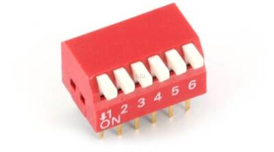 6 Pin Piyano Dip Switch - 1