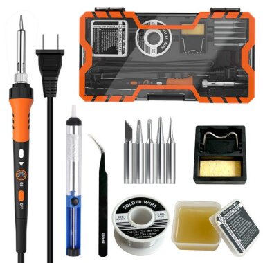 60W Isı Ayarlı Kalem Havyalı Lehimleme Seti - 2