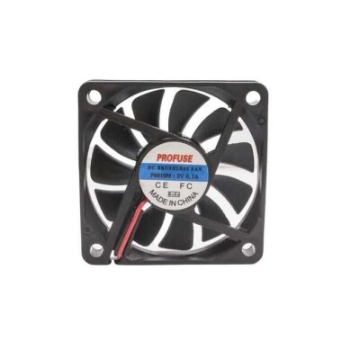60x60x10mm 5V 0.10A Fan 2 Kablolu - Profuse