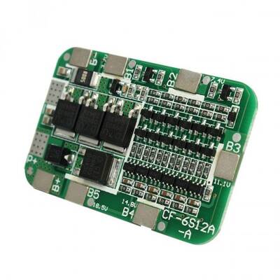 6S 15A 18650 Lipo Pil Balans Devresi BMS Modülü - 1