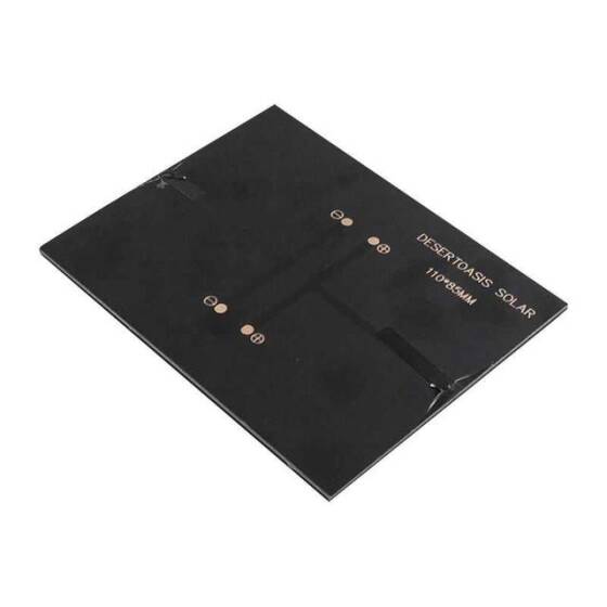 6V 140mA Solar Panel - Güneş Pili 110x85mm - 2