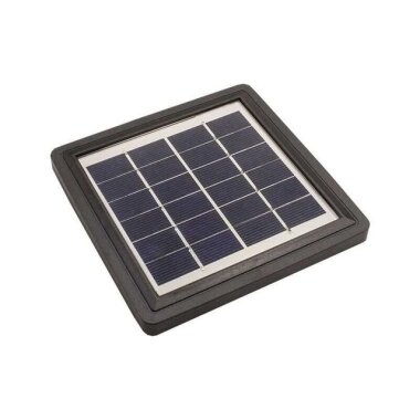 6V 250mA Su Geçirmez Kasalı Solar Panel 125x125x18mm - Görsu Elektronik