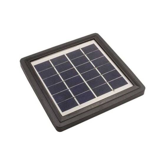 6V 250mA Su Geçirmez Kasalı Solar Panel 125x125x18mm - 1