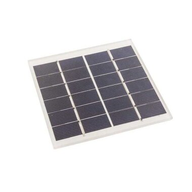 6V 250mA Su Geçirmez Solar Panel 100x100x5mm - Görsu Elektronik