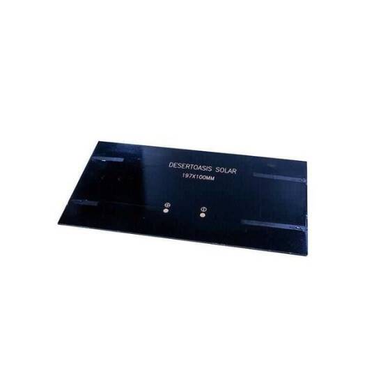 6V 400mA Solar Panel - Güneş Pili 197x100mm - 2