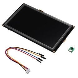 7.0 Inch Nextion HMI Dokunmatik Tft Ekran + 8 Port GPIO / 32MB Dahili Hafıza NX8048K070 - 1