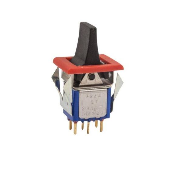 7244 ON-OFF-ON Yaylı 6 Pin Toggle Switch - 1