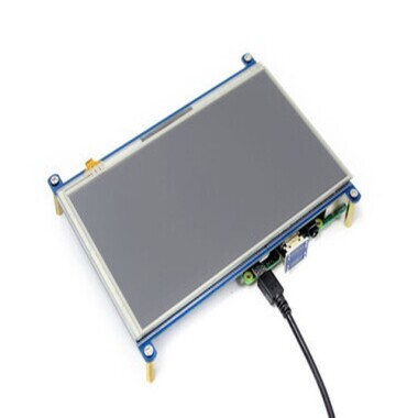 7inch HDMI LCD-Raspberry Pi Uyumlu 1024×600-IPS - WaveShare
