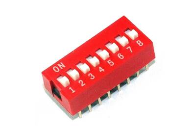 8 Pin Dip Switch - 1