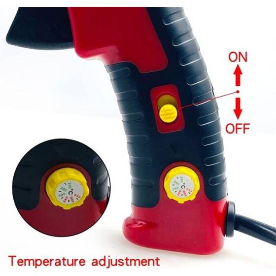 80W Isı Ayarlı Tabanca Havya - Lehim Teli Beslemeli - 4