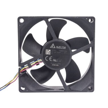 80x80x25mm 12V 0.32A Fan 4 Kablolu - Delta Electronics