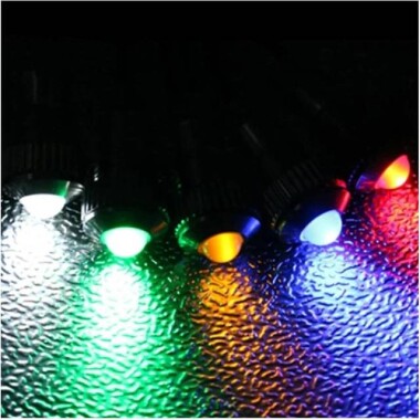 8mm 10-24V Beyaz LED Metal Sinyal Lambası - Metal İndicator Light - 2