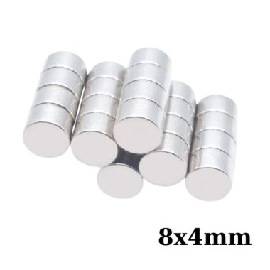 8x4mm Neodyum Güçlü Mıknatıs - Neodim Magnet - Görsu Elektronik