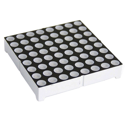 8x8 Dotmatrix Anot (60x60mm) 5mm Led - Kırmızı - 1