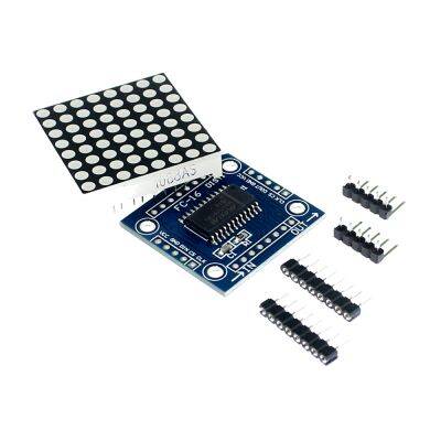 8x8 Dotmatrix Kartı - Peşpeşe Takılabilir Max7219 - 2