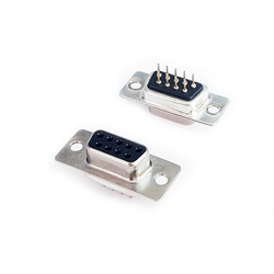 9 Pin İğne Ayak Dişi D-Sub Konnektör - China