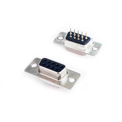 9 Pin İğne Ayak Dişi D-Sub Konnektör - 1