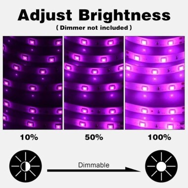 9mm 12V Pembe Bağ LED Yüksek Kaliteli Devre Kartı ile Birlikte (50 Adet) - 5