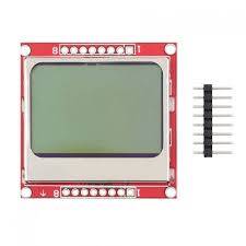 Arduino 1.6 inch Nokia 5110 Lcd Ekran Kırmızı - 1