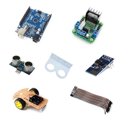 Arduino Bluetooth Robot Araba Kontrol Kiti - Kit02 - Maker Marketim